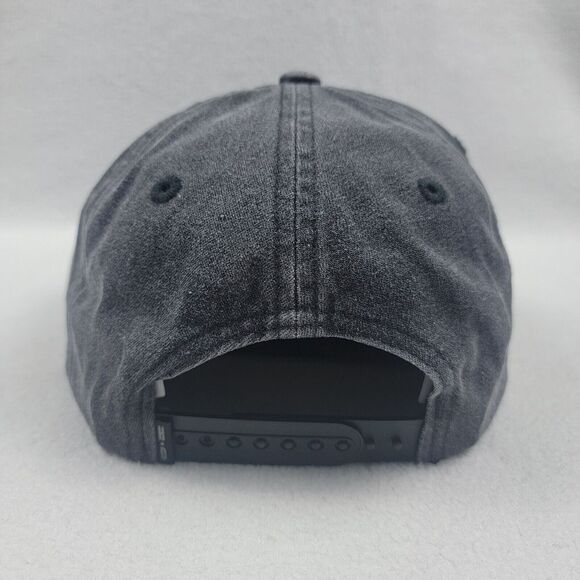 Harley-Davidson Snapback Hat Men's One Size Black Staple Denim Low Profile Biker - Picture 4 of 9